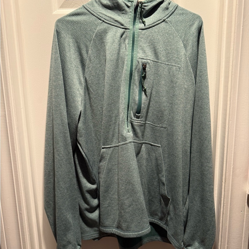 Men's Green Half-Zip Sweater